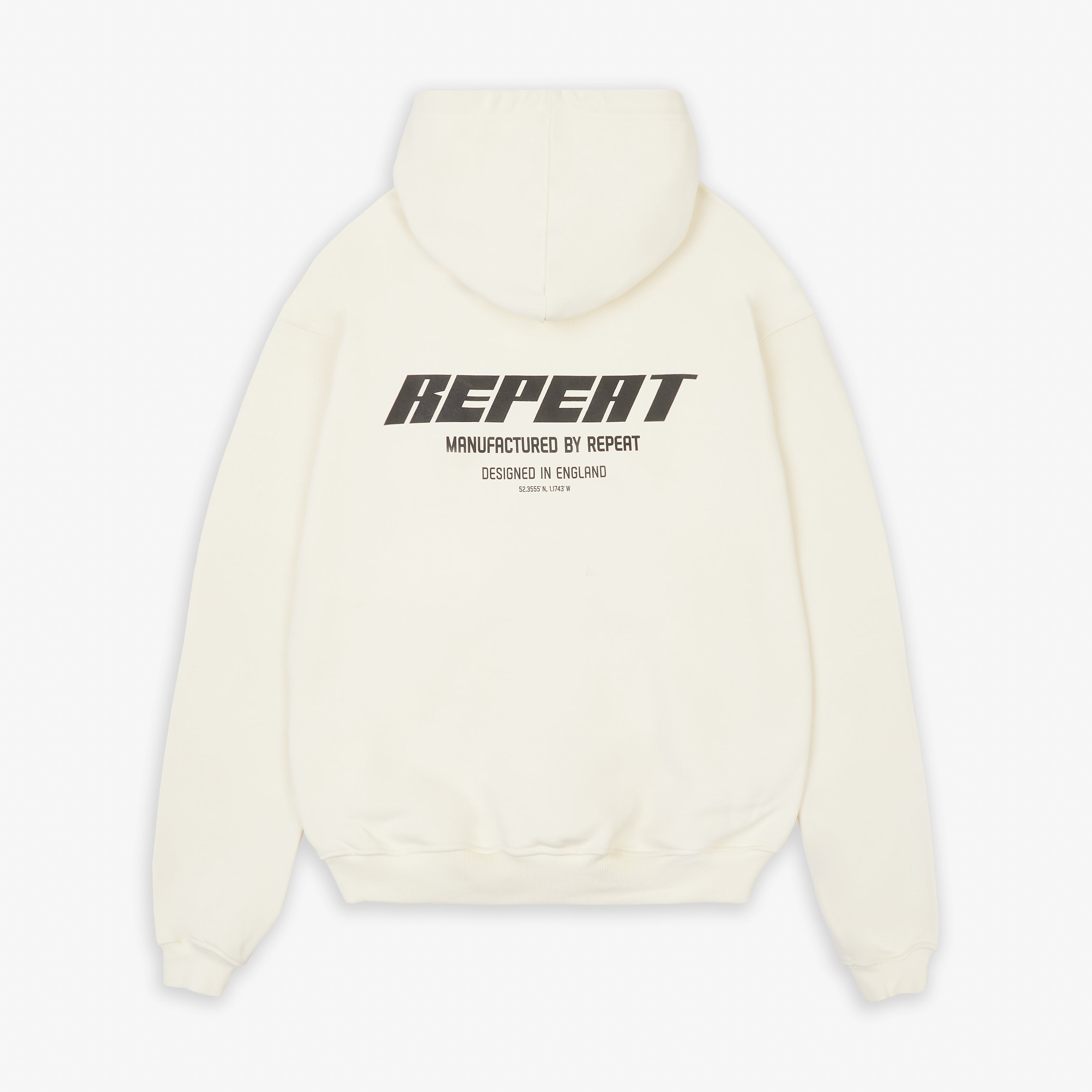 REPEAT HOODIE - CREAM