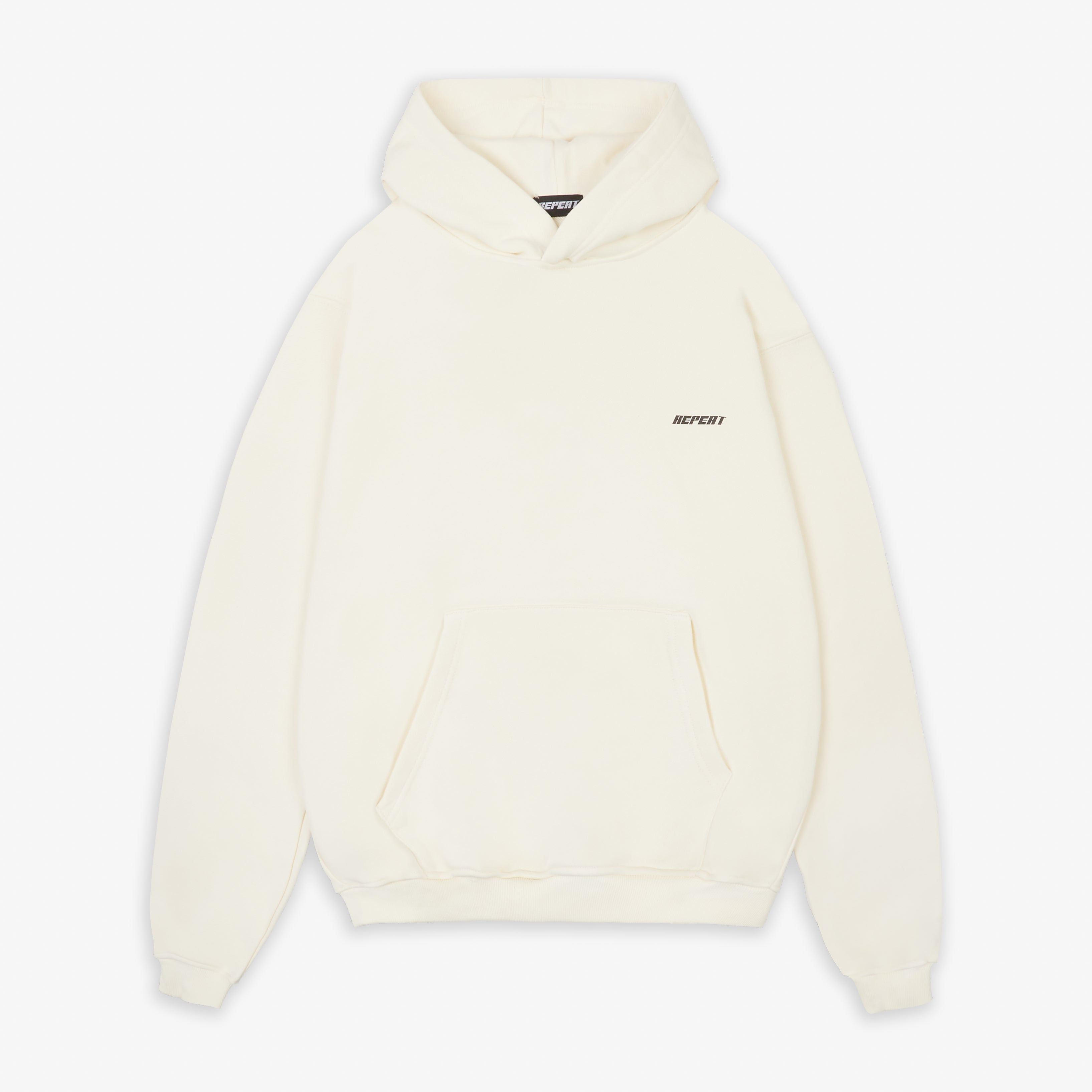 REPEAT HOODIE - CREAM